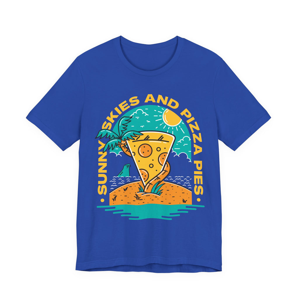 Sunny Skies & Pizza Pies Tee