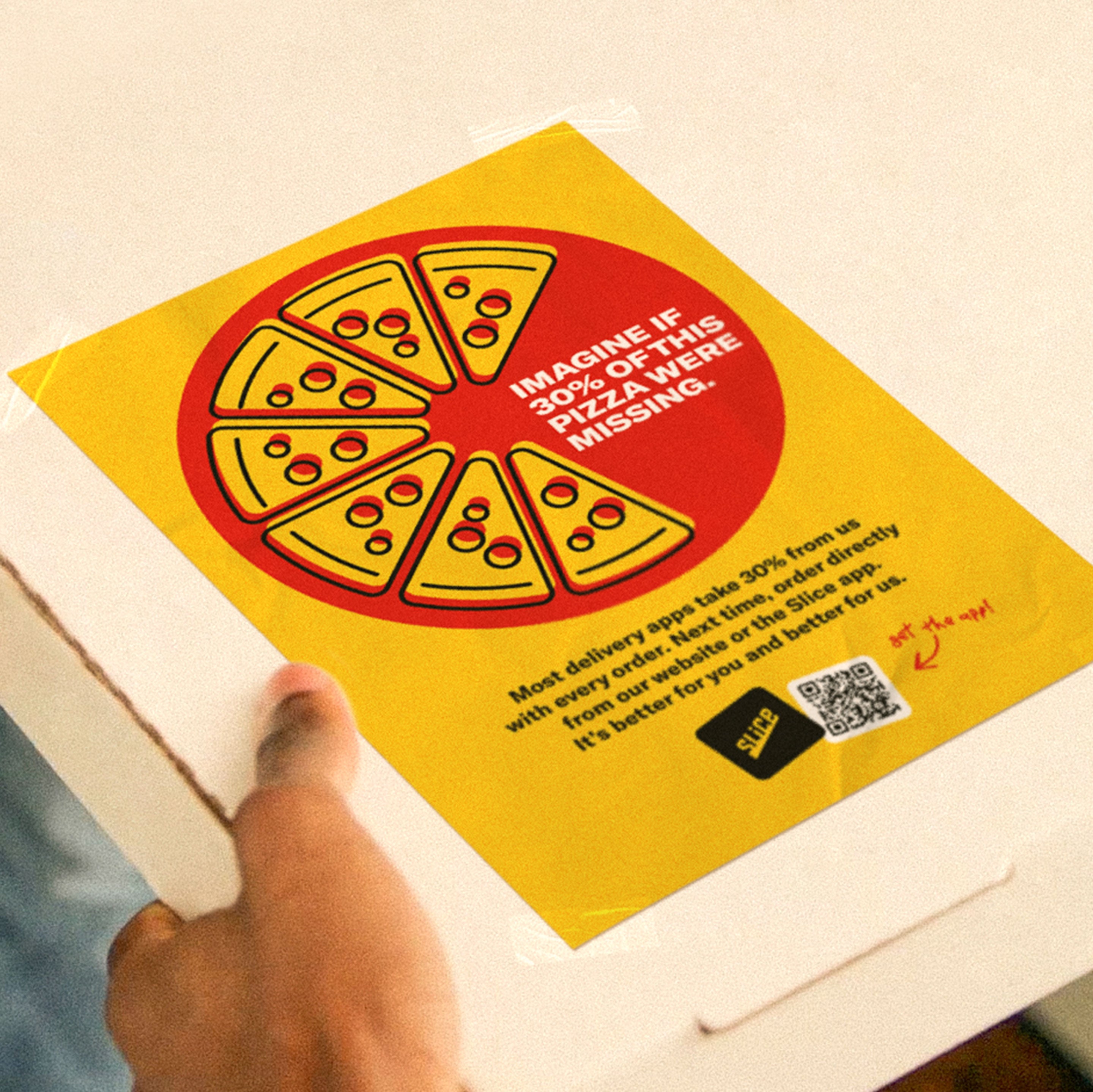 Missing Pizza Box Flyer